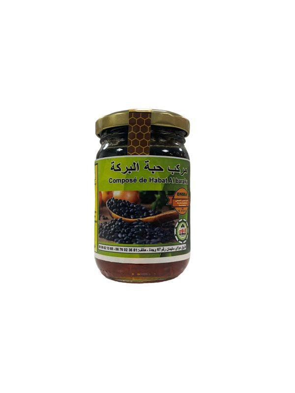 Zwarte zaad (habbat al barakah) honing 250gr