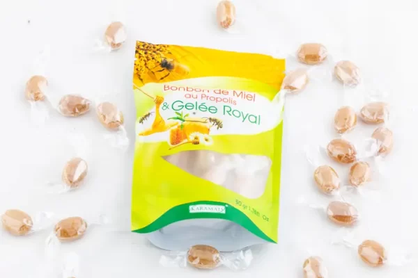 Koninginnengelei en propolis snoepjes
